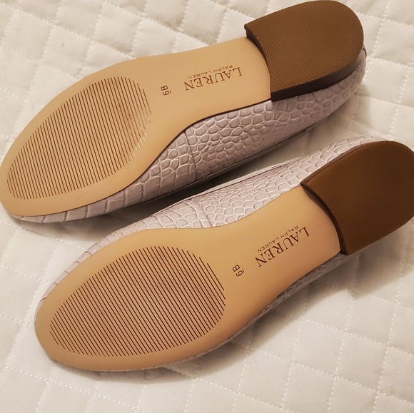 Ralph Lauren Clair Pink Loafer - Picture 2 of 3